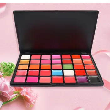 

36Colors Pro Makeup Cosmetic Lip Gloss Lipstick Palette Long lasting Moisturizer Makeup Cosmetic Lipstick