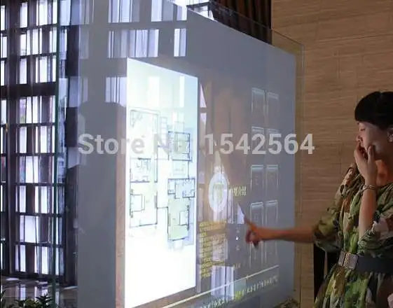 

Chinese 42" 6 points transparent multi-touch foil interactive touch film