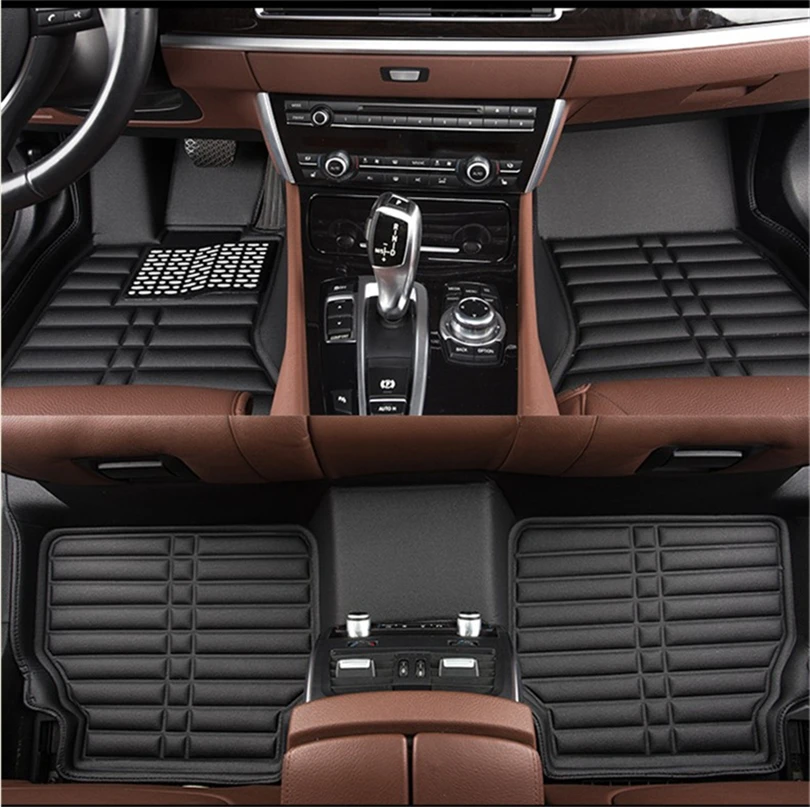 

For Citroen C5 2010.2011.2012 Floor Mats Auto Foot Mat Step Mats High Quality Solid Color Car Interior Mats