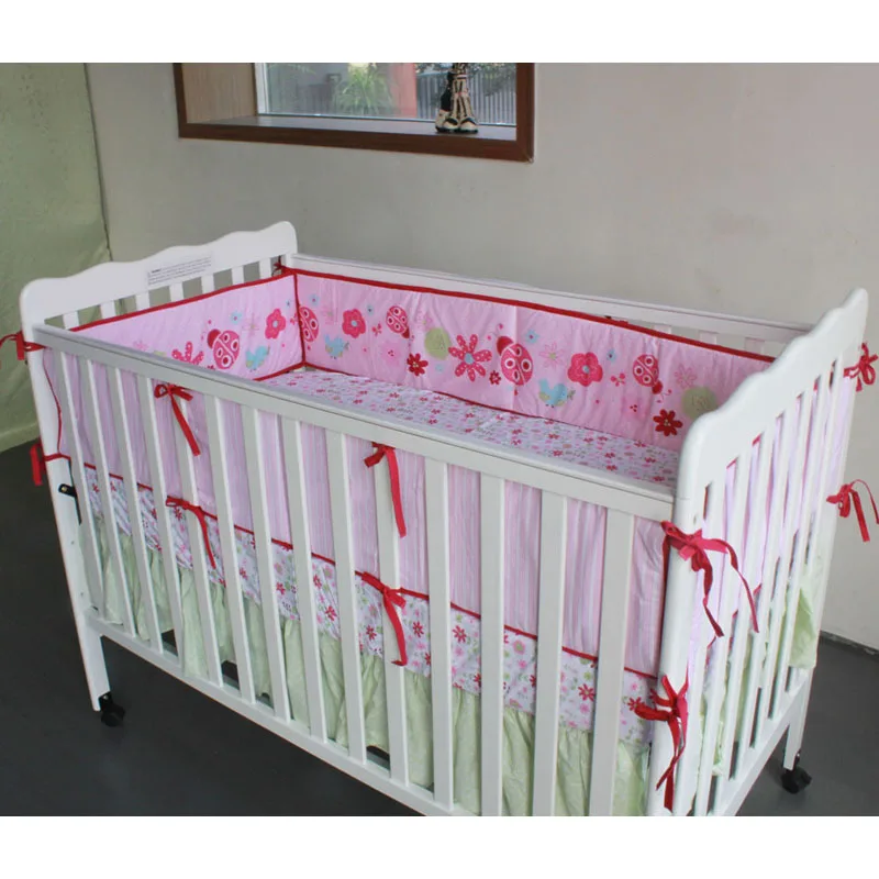 Baby Bedding Set Ladybug Baby Crib Bedding Set For Girl Baby Bed