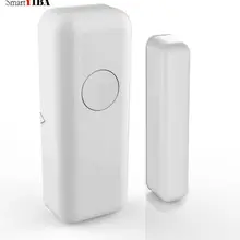 SmartYIBA 433 МГц беспроводной для дома для окна двери Сигнализация Дверной зазор детектор сигнализации магнитный датчик для дома охранная сигнализация