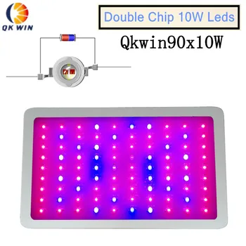 

Hydropomics Led grow lamps 900W use double chip 10W leds full Spectrum for Hydroponic Planting shipping