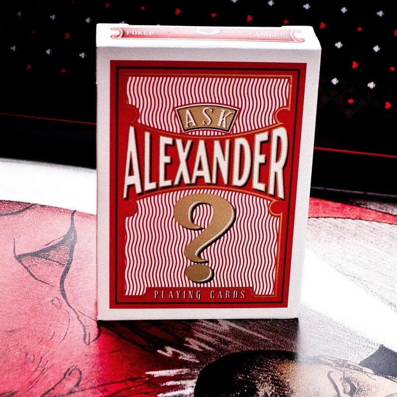 Ask Alexander Deck Playing Cards USPCC Poker Sized Limited Edition New &amp Sealed Magic Tricks | Игрушки и хобби