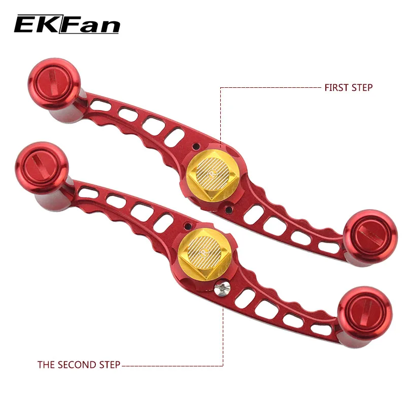 EKFan высокое качество левая рука правая рукоятка гайка винт с пластиной для рыболовной катушки винт крышка