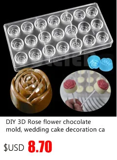Пластик 3D Футбол форма для выпечки шоколадная форма, прозрачный поликарбонат шоколадные конфеты Плесень Кондитерские украшения торта