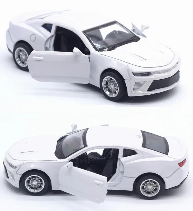 Sale 1:32 alloy car models,simulation Chevrolet Camaro,toy vehicles,metal diecasts,pull back & flashing & musical,free shipping