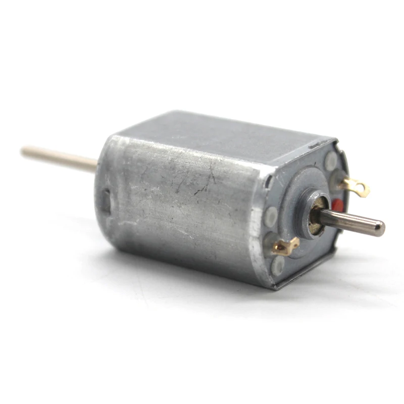 10 шт. двухосный FK130SH мини-Мотор dc модель Diy 0,6 Modulus червячный мотор с железной задней крышкой