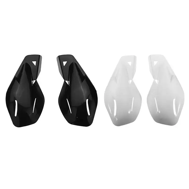 

A Pair Universal 7/8" 22mm Dirt Bike ATV Motorcycle Hand Guard Protector Handguards Black White