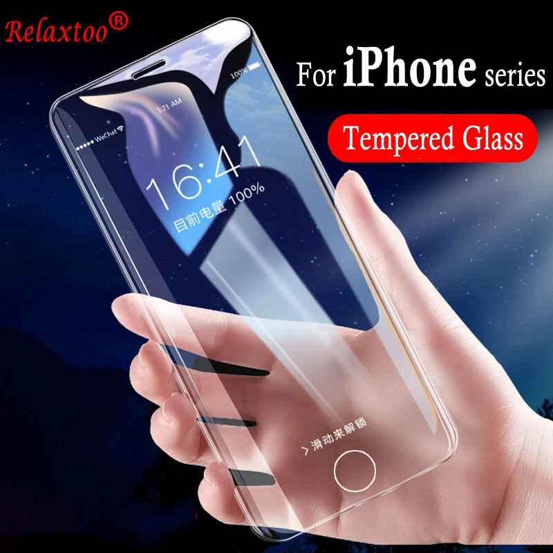 Защита экрана для iPhone 7 защита стекла 5 4 8X6 Plus закаленное стекло 6plus Защитная