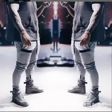 Лидер продаж мужские хлопковые Свободные Спортивная одежда спортивные штаны для пробежек баскетбольные тренировки дышащие гибкие эластичные брюки