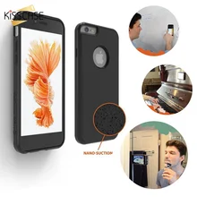 Kisscase Анти тяжести чехол для iPhone X 5 5S SE 10 десять крышка Телефонные Чехлы для iPhone 6 7 8 6s Plus адсорбированных agravic ракушками чехол чехлы на айфон 5s чехол на айфон se