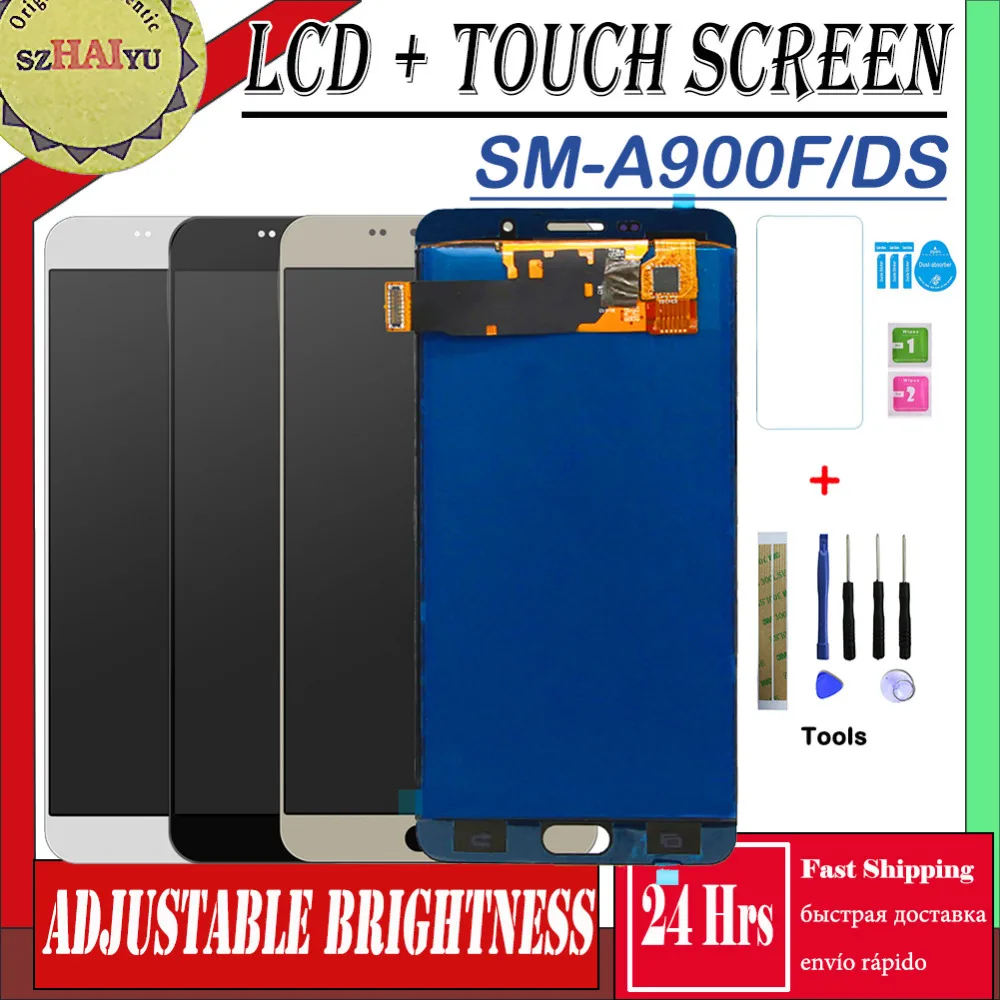 

SM-A9000/F Touch Screen LCD For SAMSUNG GALAXY A9 A9000 A900 A900F SM-A9000 /DS Screen LCD Display Digitizer 6.0'' TFT LCD