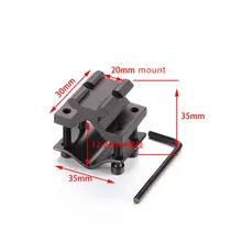 Muilt-function Rifle Scope Rail Mount Double-buret Clamp K185 K186 Clip Gunsight Hunting Accessories