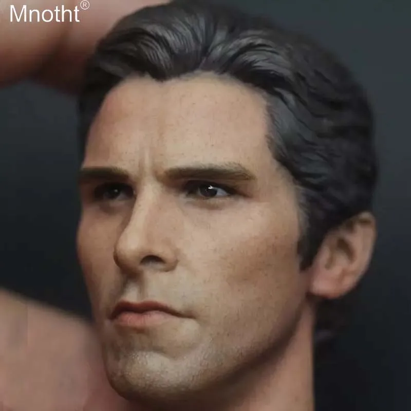 Mnotht 1/6 Baer Бэтмен прекел Уэйн голова резьбовые игрушки человек фильм звезда Лепка