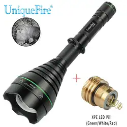 Uniquefire 1508 IR 850nm инфракрасный светодиод 67 мм выпуклая линза для ночного видения факел и красочный свет Drop-in 1508-XPE Pill