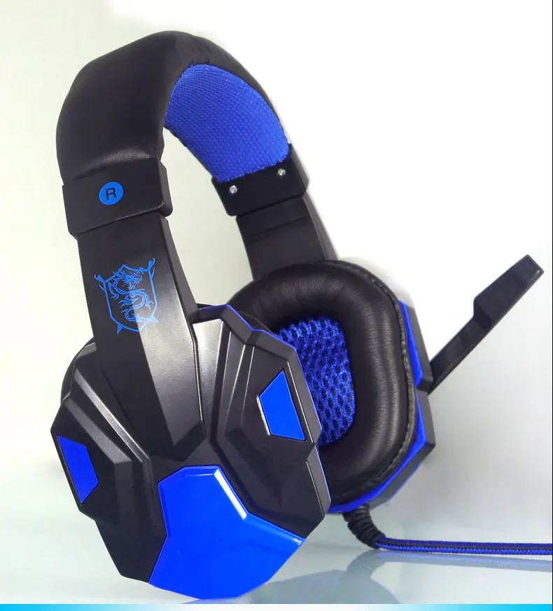 Последние plextone PC780 gaming headset бас наушники с микрофоном для компьютера сабвуфер стерео Универсальный проводные наушники