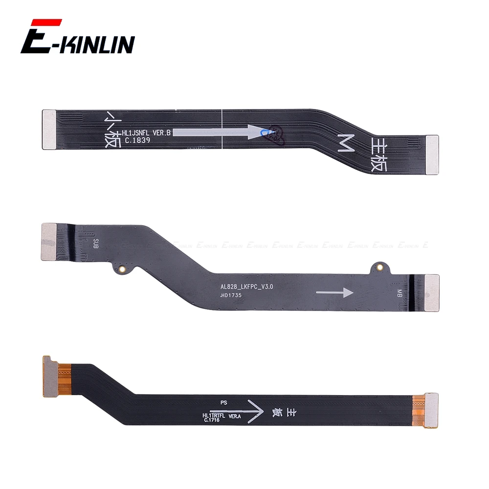 

100% New Main Board Motherboard Connect LCD Flex Cable For HuaWei Y9 Y7 Y6 Prime Pro 2019 2018 Y5 GR5 2017