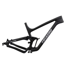 2016 high quality full suspension frame carbon fiber 650B mountain frames 27.5er mtb bike frame UD matt thru axle compatiable new model full carbon fiber mtb bike 27 5er 29 plus fork ud matt 650b plus fork thru axle 15 110mm rigid fork for 3 0 inch plus