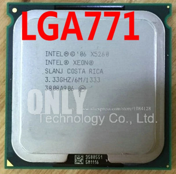 Процессор Intel Xeon X5260 3 33 ГГц/6 МБ/1333 близок к двухъядерному процессору LGA771 2 шт.