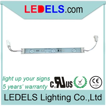 

100pcs/lot,UL Listed CE ROHS approved,24v 3.6w 360LM backlight advertising light box led