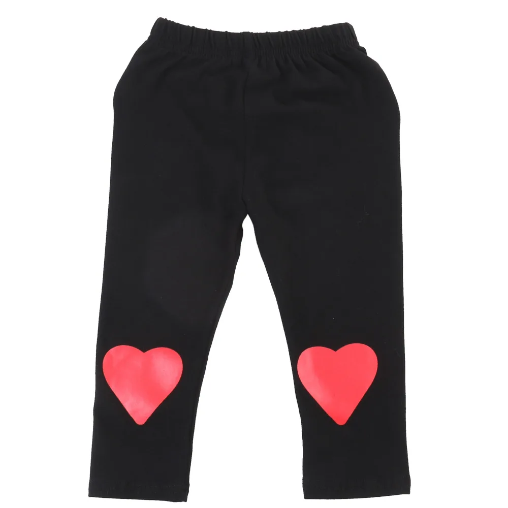 2017 Toddler Kids Baby Girls Clothes Trousers Leggings Pants Cute Love