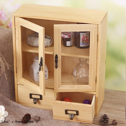 Mini sale wooden cabinet