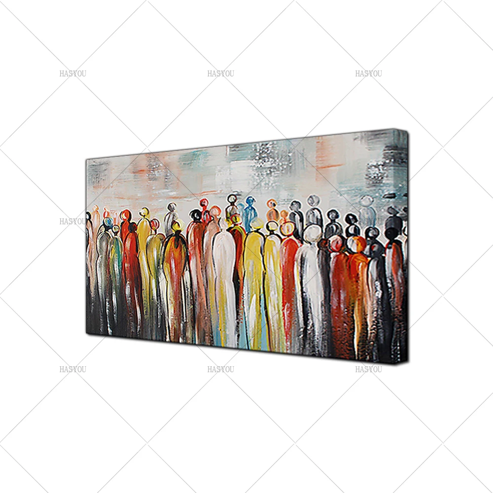 Modern-Abstract-Cartoon-Portrait-Crowed-People-Oil-Painting-on-Canvas-Hand-Painted-Wall-Mural-Picture-Decoration (3)
