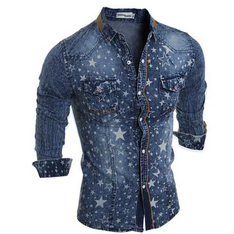 Popular Denim Shirts MenBuy Cheap Denim Shirts Men lots from China Denim Shirts Men suppliers