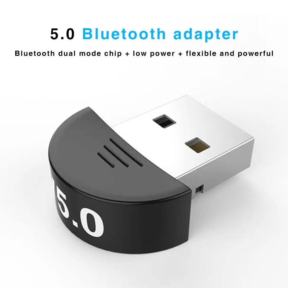 

Bluetooth Adapter 5.0 USB Desktop Computer Free Drive Bluetooth Audio Receiver Dongle Music Audio Receiver Transmitter Windows