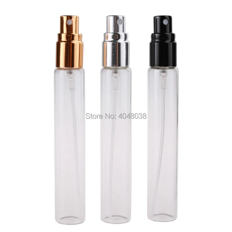 Empty Cosmetic Vials 15 ML Perfume Refillable Bottle Full Cover Glass Transparent Astringent Toner Spray Pump Bottle 50 pcslot (3)