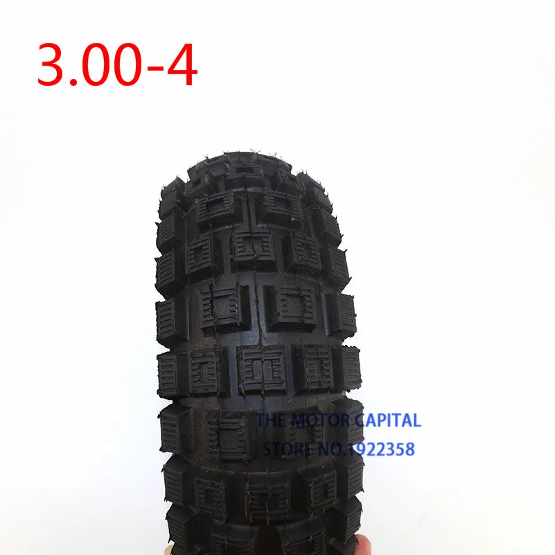 Размер 3,00-4 шины и внутренние трубчатые колодцы сплав обода ступица для 49cc ATV Quad газ электрический скутер Смарт ручка по Go Kart шина с универсальным рисунком протектора