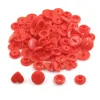 20Sets T5 Heart Snap Buttons 12MM KAM Plastic Press Buttons for Clothes Stud Fasteners DIY Kids Diapers Bags Garment Accessories 5