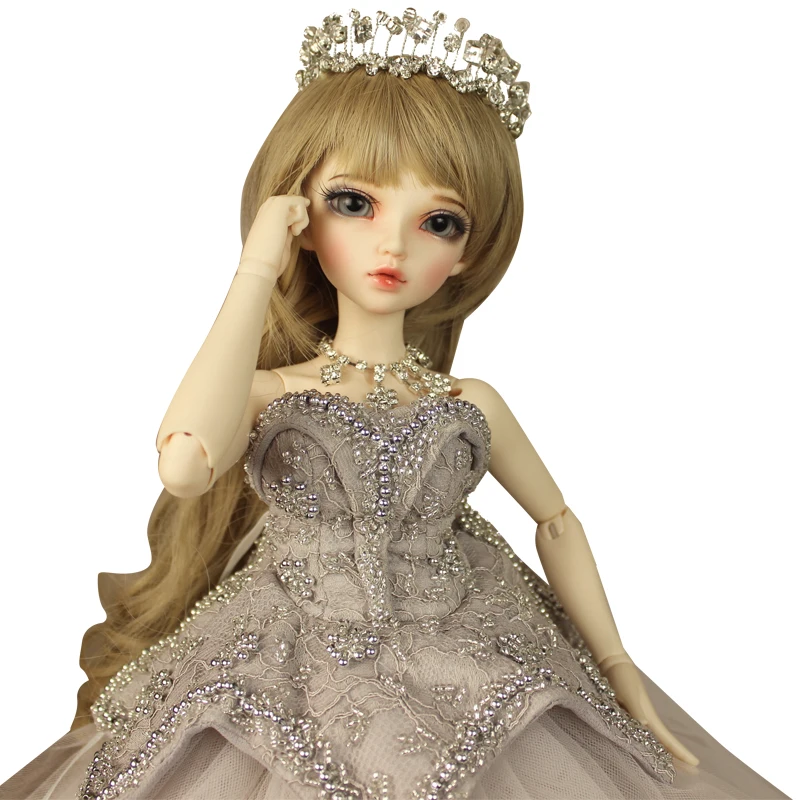 

Handmade Sd Baby BJD Doll Dolls 4 Points Girl Baby Wedding Bride Full Girl Birthday Creative Gift Doll
