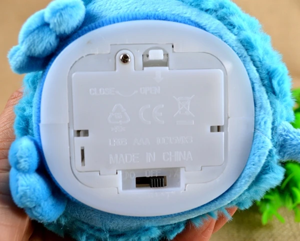 Robotic  Phoebe Talking Hamster Interactive Pets Owl Electronic Recording Child Gift Toys , 17cm