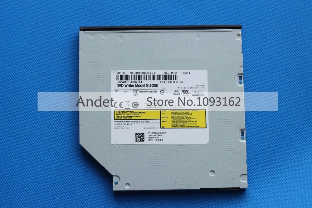 New Genuine SU208 SU 208 DVD Optical Drive 8X DVD Burner 9.5mm Super
