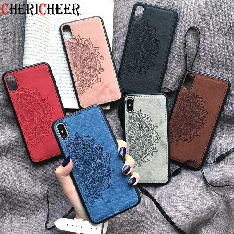

Fabric Case For Xiaomi Redmi 7A 7 A Soft Frame Magnetic Car Holder Back Cover Xiomi Redmi 7A Silicone Phone Coque Redmi 7A Case