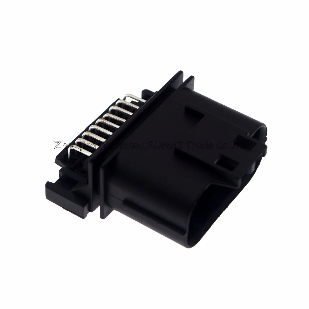18 Pin/way Male car computer version connector,Ignition wiring harness plug for VW Audi BMW Toyota etc.-in Connectors from Lights & Lighting on ...