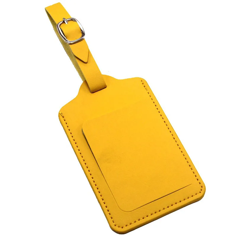 Fashion PU luggage tag travel suitcase backpack anti lost mark label checking in name tag synthetic leather Fashion PU luggage tag travel suitcase backpack anti lost mark label checking in name tag synthetic leather
