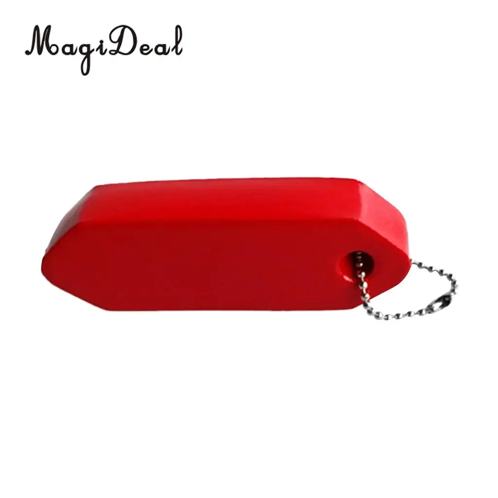 MagiDeal Foam Floating Keychain Key Floats Water Buoyant Key Ring W/ Stainless Ball Chain for Marine Kayak Boat Fishing Sailing