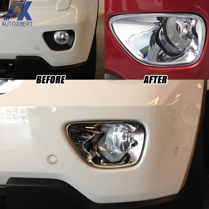AX противотуманный светильник хромированная Накладка для Jeep Grand Cherokee 2011 2012 2013