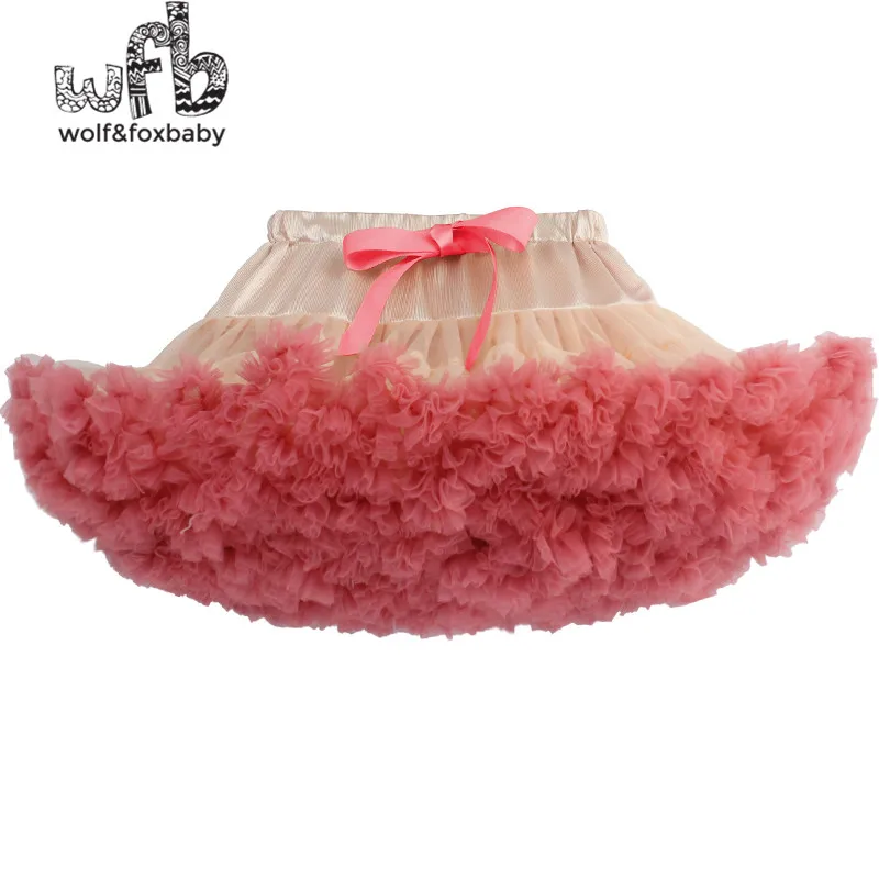 Retail adult net yarn half skirt pompon skirt Cosplay summer