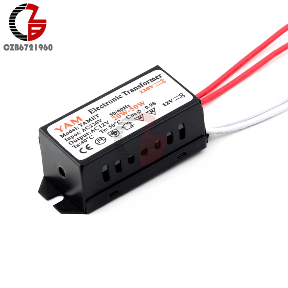 

20W AC 220V to 12V Step Down Voltage Converter Power Transformer Regulator LED Driver for Smart Home LED Light Ceiling Cabinet