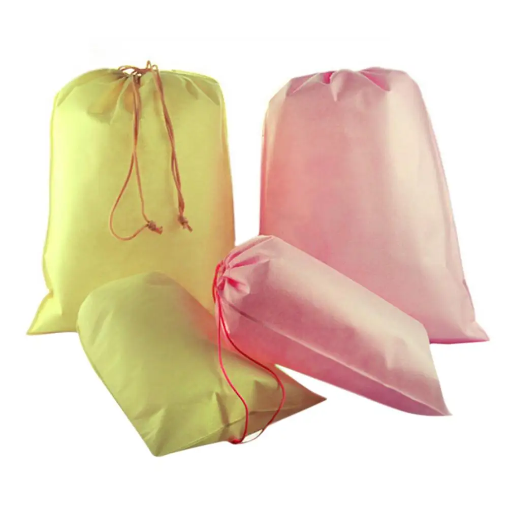 1PC High Quality Travel Drawstring Bag House Bag Tools Non-woven Shoes Cloth Bag