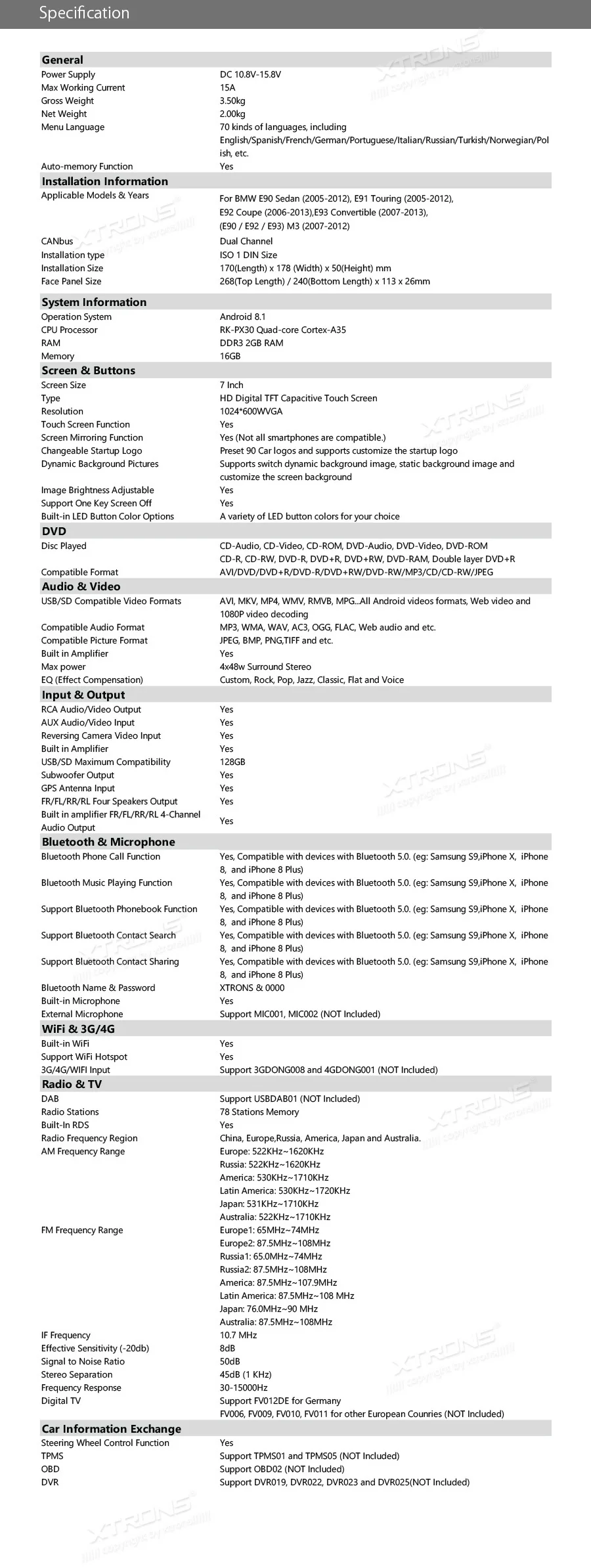 Cheap 7" Android 8.1 Car DVD Player GPS RCA for BMW E90/ M3 Sedan E91 Touring 2005 2006 2007 2008 2009 2010 2011 2012 E92 Coupe E93 26 Cheap 7" Android 8.1 Car DVD Player GPS RCA for BMW E90/ M3 Sedan E91 Touring 2005 2006 2007 2008 2009 2010 2011 2012 E92 Coupe E93 26