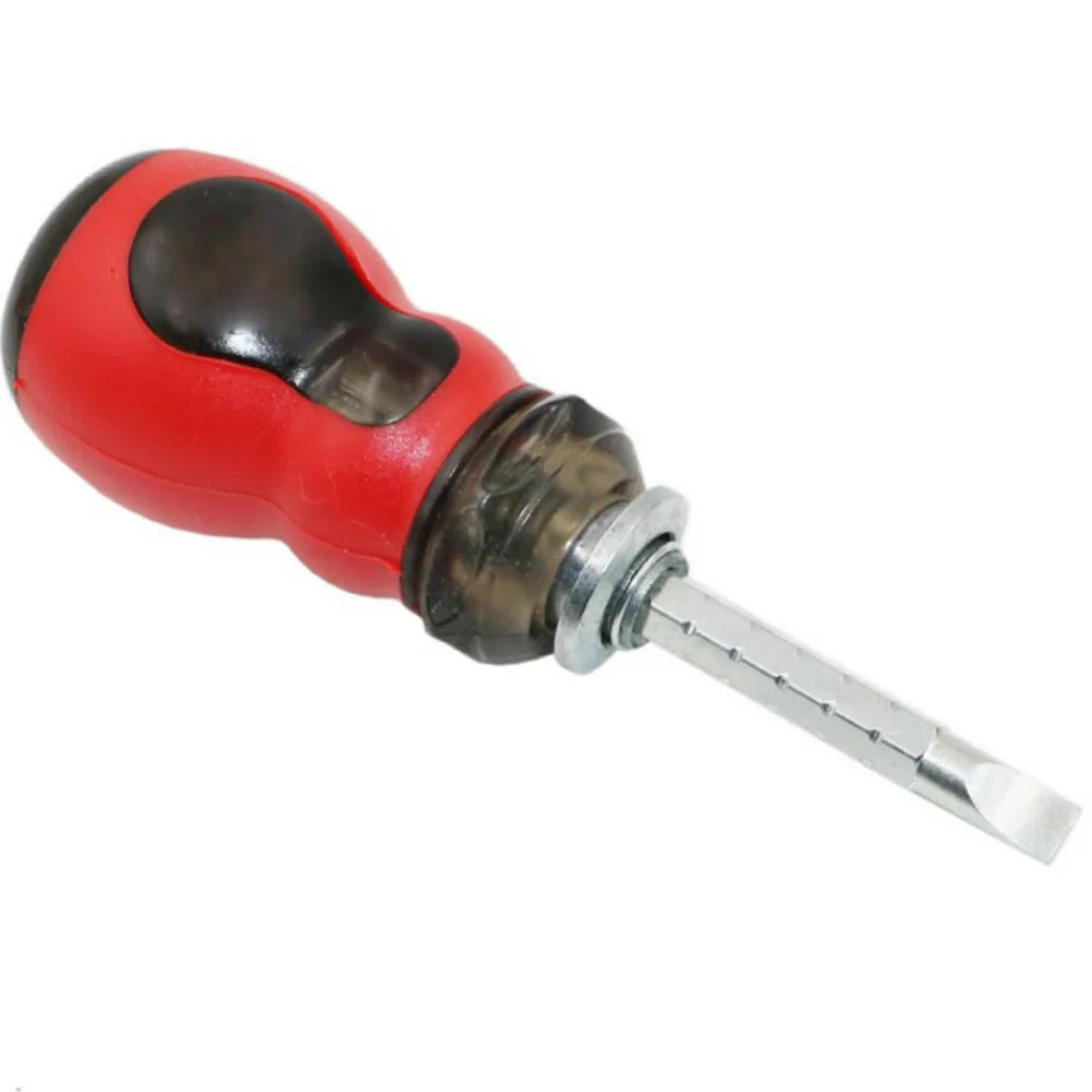 Useful Mini Double End Screwdriver Flat Screw Driver Utility Home Tool 8C