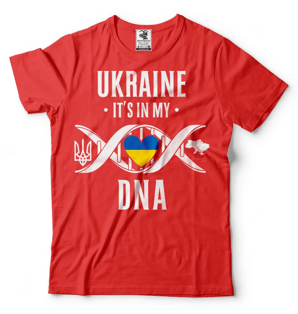 Летняя футболка с украинской символикой украинский футболка Украины находится в моем ДНК футболка украинский рубашка; футболка с о-образным вырезом