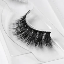 Ручная работа 1 пара натуральный 3D норковый мех толстые поперечные накладные ресницы Черный Mutilayer длинный мнимый наращивание ресниц Инструмент Макияж Красота