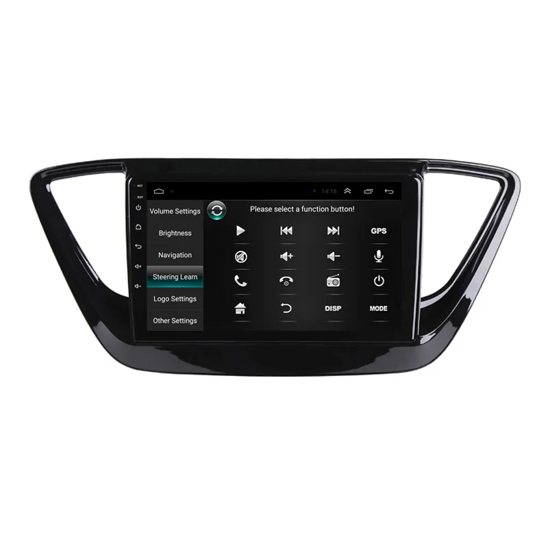 Flash Deal 2.5D Android 8.1 Car DVD GPS For Hyundai Verna Solaris 2017 2018 2019 Car Radio Video Player head unit Navigation with wifi BT 3