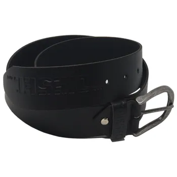 

Belt's black leatherette classic for men's 100 cm