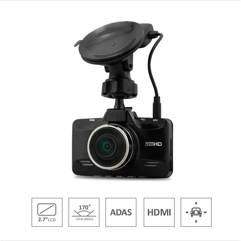 

2.7 "1080P HD Car DVR Camera 170 Degrees Wide-angle Night Vision Vehicle Recorder Dash Cam Support G-sensor HDR High Dynamic